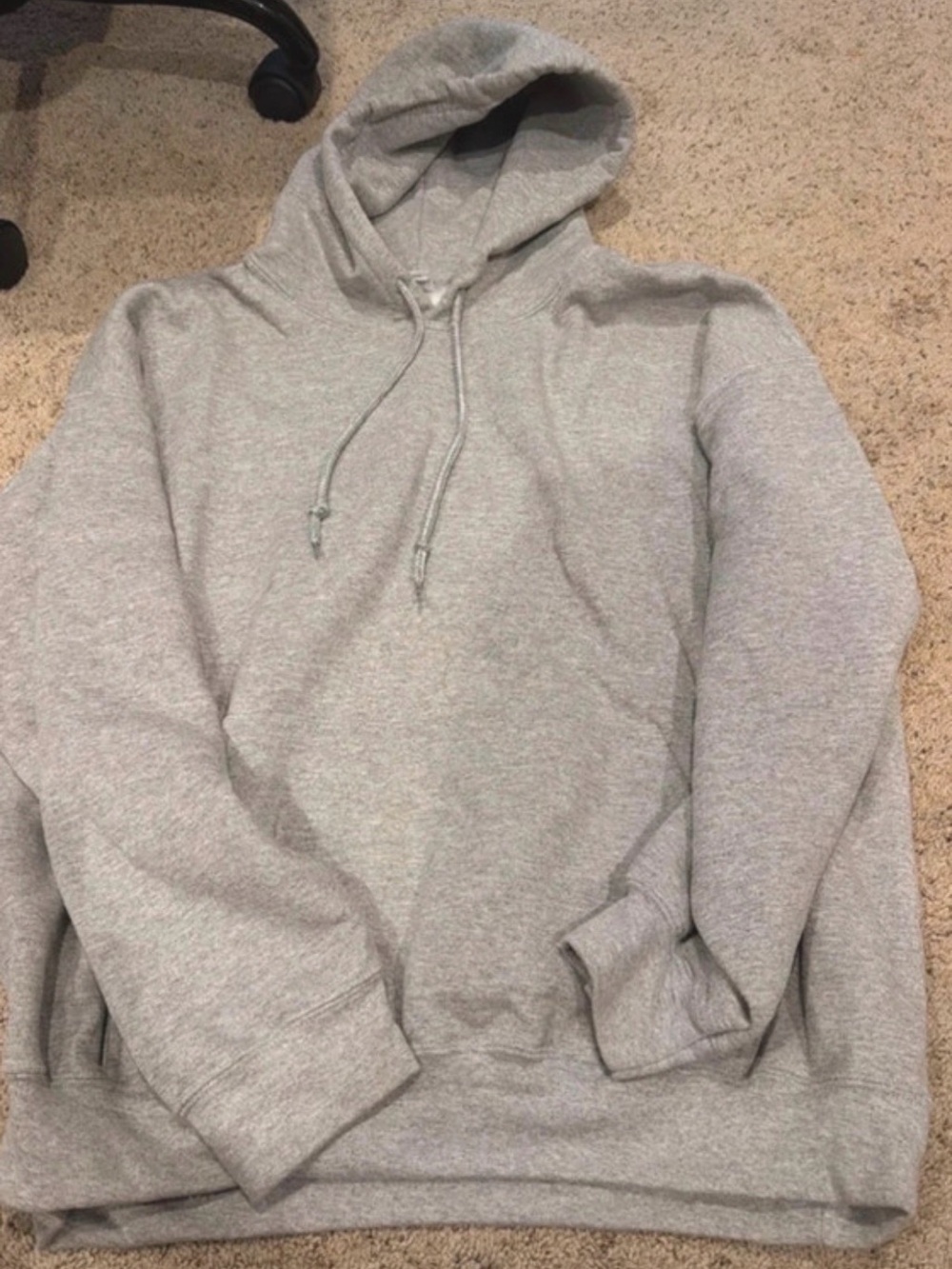 Gildan Light Gray Pullover Hoodie